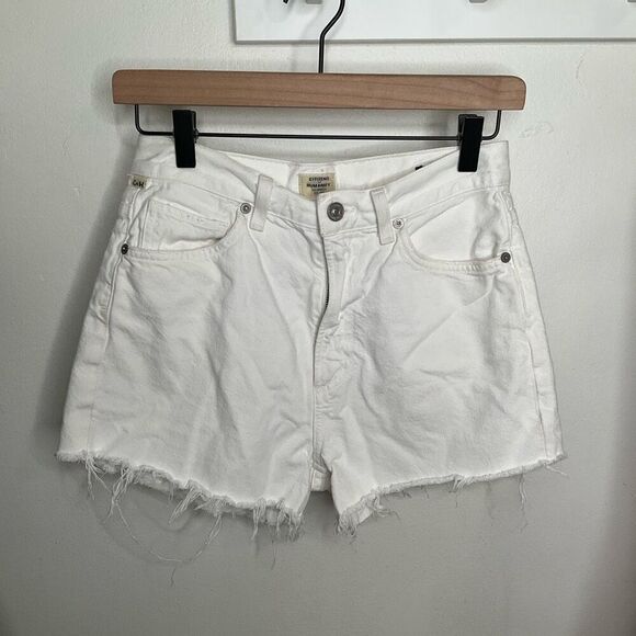 Citizens of Humanity High Rise Kristen Denim Shorts - Picture 2 of 8